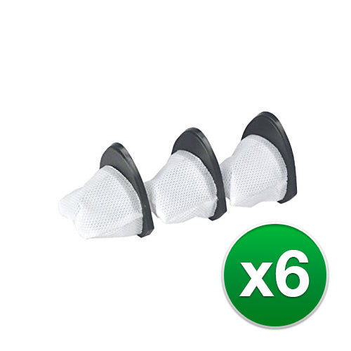 Replacement Vacuum Filter for Shark XSB726N / F649 / VX33 Filter - 6 Pack
