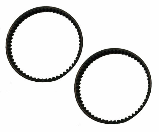 HASME 2-Pack Replacement Geared Brush Belt for Bissell ProHeat Steam Cleaners Replaces for 015-0621 0150621 Fits for 1699Y 25A3 25A31 25A32 25A3C 25A3H 25A3R 25A3W 7901B 7901H 177mm Long X 6mm Wide