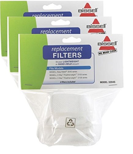 Bissell Featherweight Vacuum Filters (6 Pack)