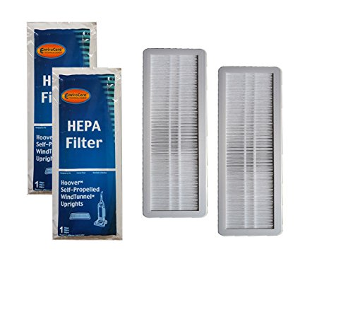 EnviroCare Replacement HEPA Filtration Vacuum Cleaner Filters made to fit Hoover Self-Propelled WindTunnel 2 filters