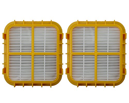 EnviroCare 2 Eureka HF-10 Pleated HEPA Vacuum Filters Upright Boss Capture Pet Lover 63358