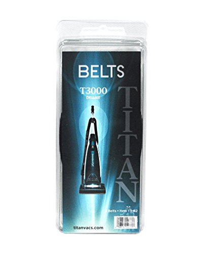 Titan T3000 Deluxe Upright Vacuum Belts T3-B2