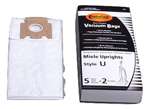 Miele 7000 Series Upright Vacuum Cleaner Type U Hepa Bag 5 Pk Generic Part # 210