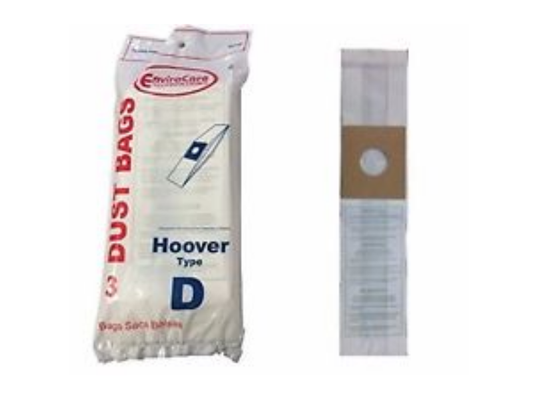 Hoover Style D Vacuum Bags Type Vac 4010005D Dial A Matic Upright 823SW Enviro