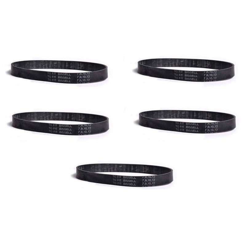 (5) Generic Vacuum Cleaner Belt 32074 For Bissell Style 7, 9, 10, 12, 16 # 17364