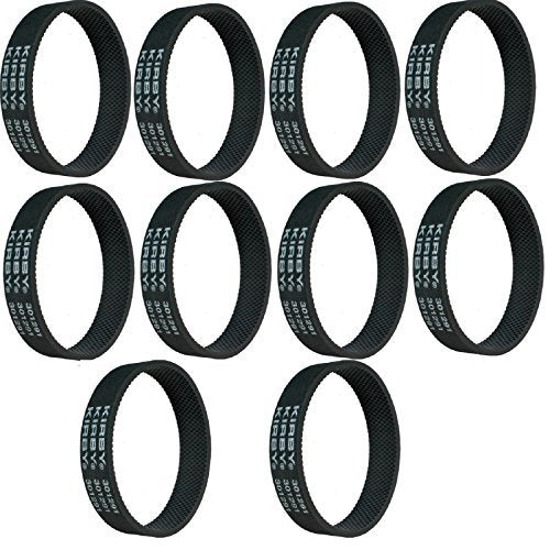 Kirby Vacuum Cleaner Belts 301291 Fits All Generation Series Models G3, G4, G5, G6, G7, Ultimate G, and Diamond Edition 10 Belts