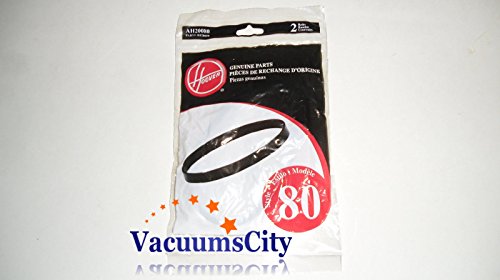 Hoover UH70100 Windtunnel T Series Style 80 Belts 2 Pk Genuine Part # AH20080