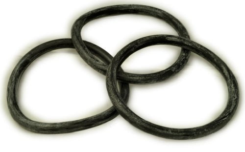 Hoover Convertible Upright Vacuum Cleaner Belts, Fits: All Hoover Uprights Where The Belt Rides in The Center of brushroll, 3 Belts in Pack