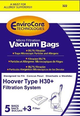 Replacement Vacuum Bag for Hoover 40101001 / 322 Replacement Vacuum Bag