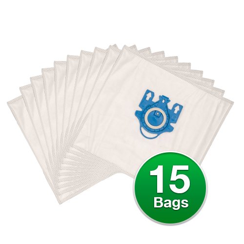 EnviroCare Generic Anti-Allergen Bags + Filters for Miele Style FJM (15 Bags + 6 Filters)