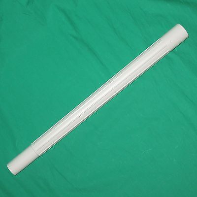 19" White Vacuum Wand Fit 1.25" Tool Attachment Sanyo Sharp Tristar Compact Vac [2 Wands]