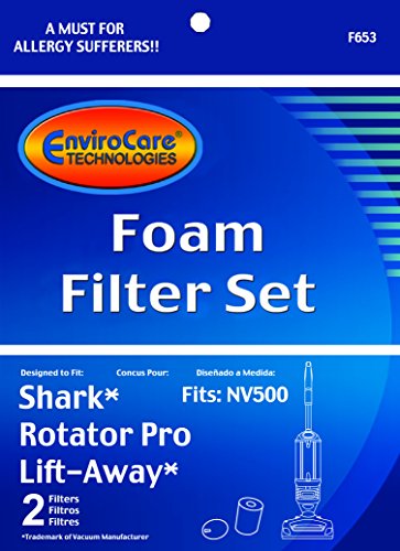 Shark Rotator Professional Lift-Away NV500, NV501, NV502 Replacement Filter (1 pack)