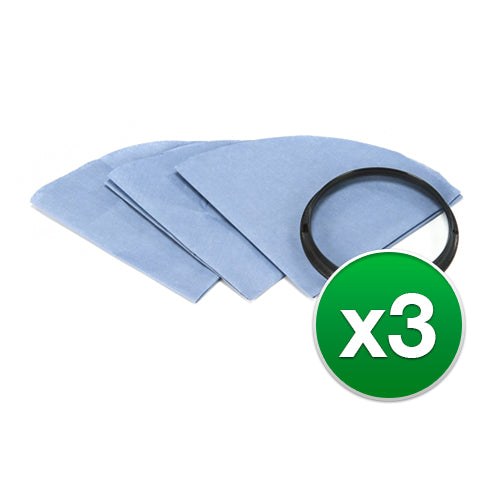 Genuine Vacuum Filter for ShopVac 9010700 Reusable Dry w/ Mounting Ring (3 Pack)