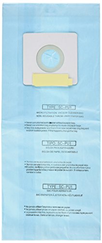 Filters-NOW VFBU92240402 Sanyo Upright Vacuum Bags