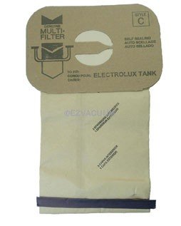 EnviroCare Vacuum Bags for Electrolux Canister - Style C - Generic (Bag of 12)