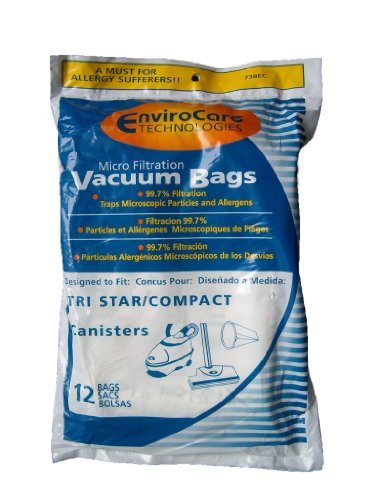 Tristar 36 Compact Patriot Allergy Vacuum Bags, Miracle Mate,Airstorm, Patriot, MG1, MG2, EXL, Dust Care Pullman-Holt Back Pack Vacuum Cleaners