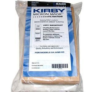 Kirby Vacuum Bags G4 G5 G6 Micron Magic 9 bags 197394