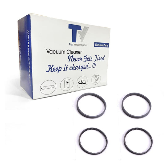 Replacement Part for Bissell Vacuum Cleaner Two Brush Belt and Two Pump Belt 89104, 8910, 89101, 89102, 89103, 89106, 8910J, 8910W, 8806M, 8806D Models 4PK # Compare to Part 6960W