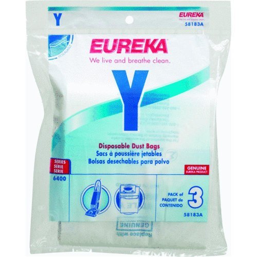 Home appliances Eureka Excalibur Vakuum Tasche Style Y Passt Eureka Excalibur Peggable Polybeutel Pack/3Modell: 58183A