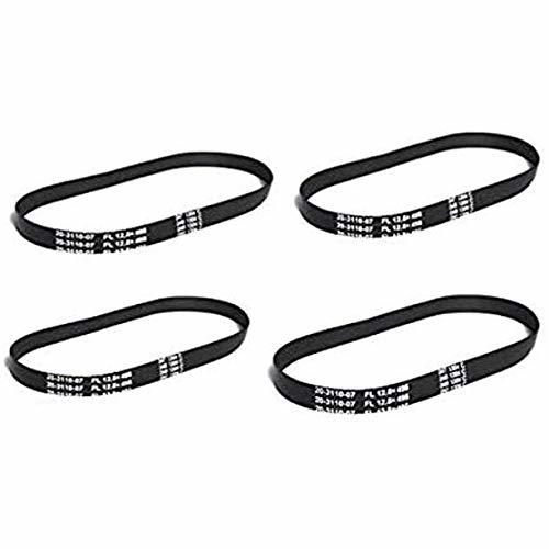 [4] Replacement Part For Eureka , Type R, Ultra Smart Vacuum Non Stretch Flat Belts # compare to part 20-3110-07