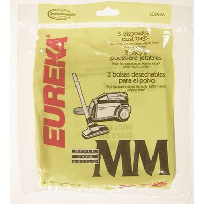 Electrolux Products - Replacement Bags, For Canister SC36863A, 3/PK, WE - Sold as 1 PK - Replacement paper bags are designed for use with Eureka SC3683A.