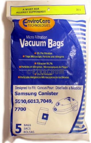 Generic Samsung Type VP-95 Bags. Samsung Part # SMR-1405ES - [Kitchen]