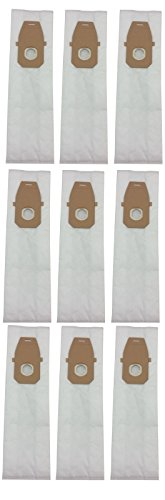 (9) Vacuum Bags for Hoover Type Q HEPA Platinum, Allergen AH10000, UH30010COM