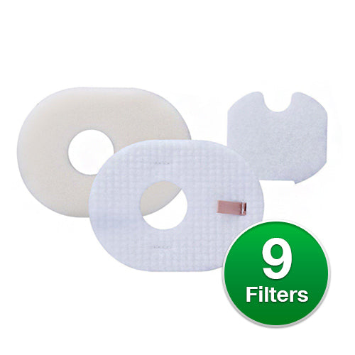 Replacement Vacuum Filter for Shark F655 (3-Pack) Shark Filter F655