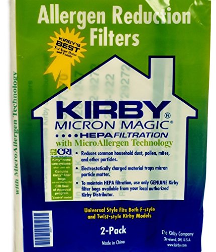 Genuine Kirby Kirby Allergen Reduction Vacuum Bags 205811 TEJ