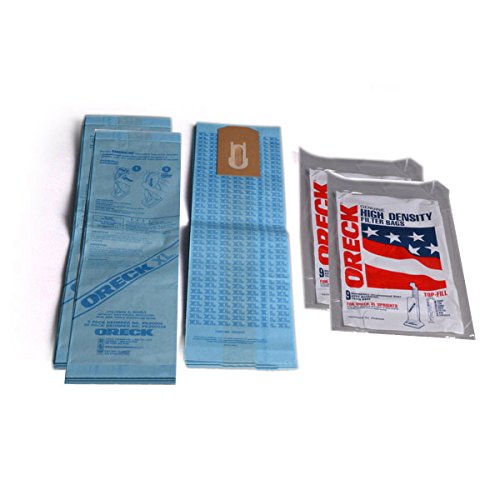 Oreck PK80009 Commercial Upright Vacuum Disposable 18 Bags, For Upright Vacuums
