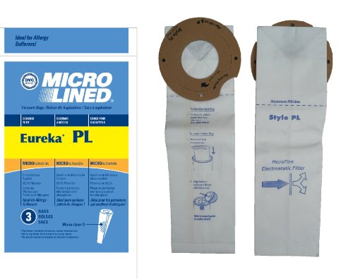 Eureka Vacuum Bags Style PL Microlined