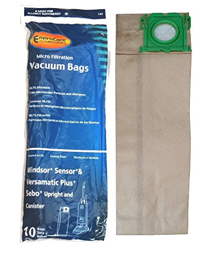 Replacement Vacuum Bag for Windsor 5300REP / 143 (Single Pack) Replacement Vacuum Bag
